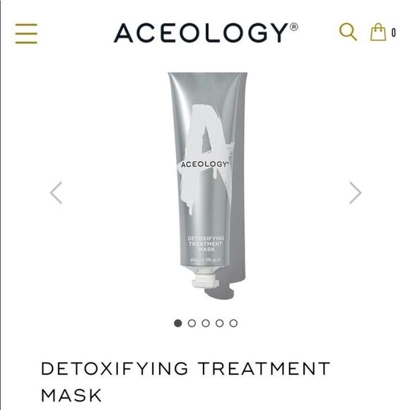 Other - NWT aceology detoxifying treatment mask